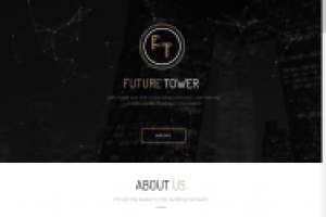 Адаптивный landing-page,с интересным визуальным эффектом.