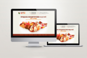 Landing Page - Продажа кондитерских изделий