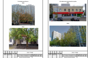Проект колористического паспорта входной группы