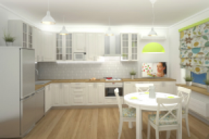 кухня в квартире