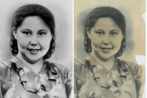 Восстановление фотографии / ретушь