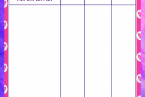 макет портфолио для школьников