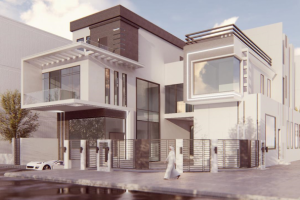 Визуализация виллы Дубай