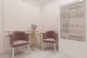 Дизайн интерьера и визуализация SPA салона 2