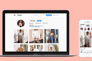 Mockup for instagram