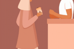 Анимация для кофейни