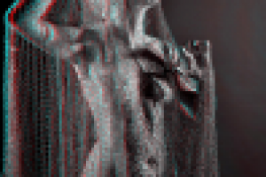 3D стереофото. Анаглиф. Смотреть в красно-голубых очках.