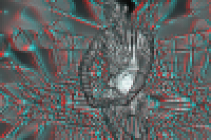 3D стереофото. Анаглиф. Смотреть в красно-голубых очках.