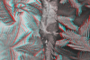 3D стереофото. Анаглиф. Смотреть в красно-голубых очках.