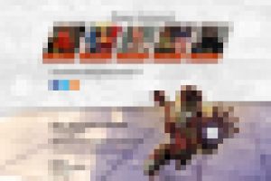 Сайт для конкурса MARVEL