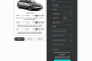 Landing page - такси