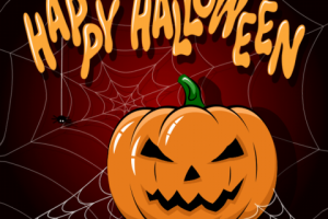 Анимация для социальной сети на Хеллоуин