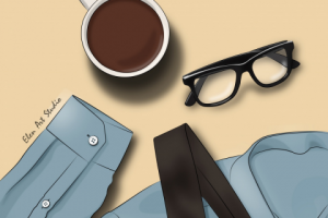 Иллюстрация к 23 февраля для социальной сети