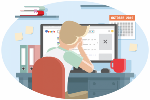 Иллюстрация к статье, посвященная блокировке рекламы в интернете