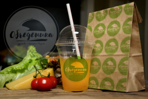 Логотип для службы доставки здорового питания