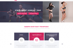 Дизайн главной страницы для сайта Yougifted