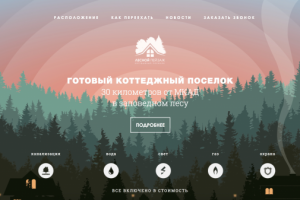 Коттеджный поселок "Лесной пейзаж"