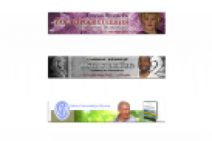 Баннеры мероприятий, организуемых издательством Велигор