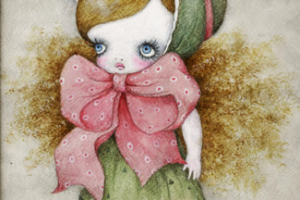 персонаж для детской книги - кукла Роза