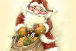 Открытка Дед мороз