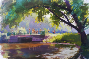 пленэр. этюды с натуры