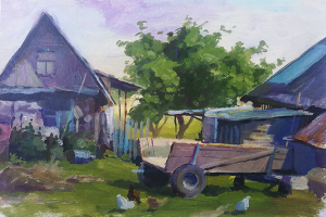 пленэр. этюды с натуры