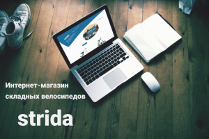 Концепция интернет-магазина складных велосипедов Strida