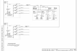 Схемы распред.щитов