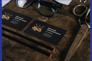 Дизайн визитки для Bon Tone