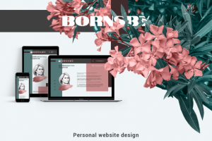 Дизайн персонального сайта