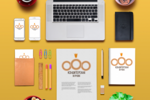 Фирменный стиль для кондитерской "Ватрушка"