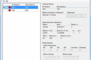 TCP сервер приема данных от ГЛОНАСС/GPS модулей