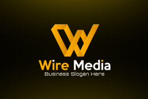 Глитч анимация логотипа