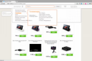 Интернет-магазин. работающий концепт.