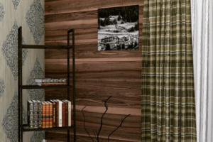 Дизайн спальни в стиле "Шале"