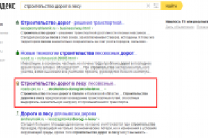 ТОП 3 по запросу "строительство дорог в лесу"