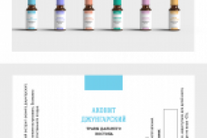 Этикетка для продуктовой линии "Травы дальнего Востока"