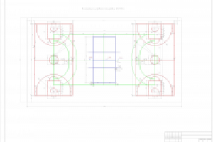 Размека тренировочной площадки