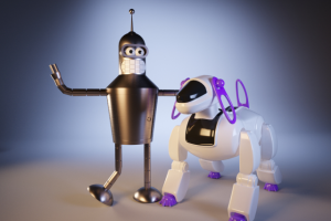 Бэндер и робо-пес