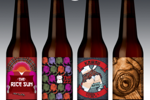 Серия этикеток для пива "The Catch" (рестораны в Риге, Берлине)