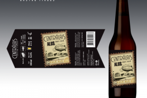 Этикетка фирменного пива для гастробара (Рига)