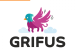 Логотип для американской фабрики игрушек Grifus