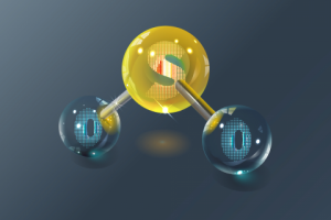 молекула диоксида серы