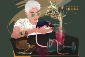 Векторная иллюстрация для книги