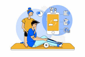 Иллюстрация для главного экрана сервиса