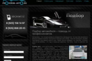 Оптимизация, продвижение: proverim-avto.ru