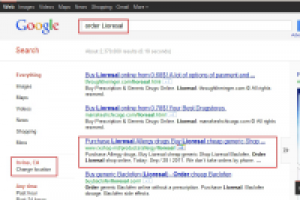 Продвижение в USA фарма сайта Lioresal