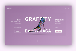 Balenciaga graffity