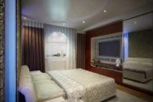 Визуализация спальни