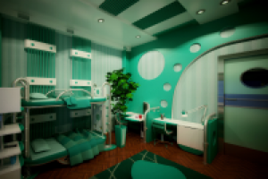 Спальная техно подростковая